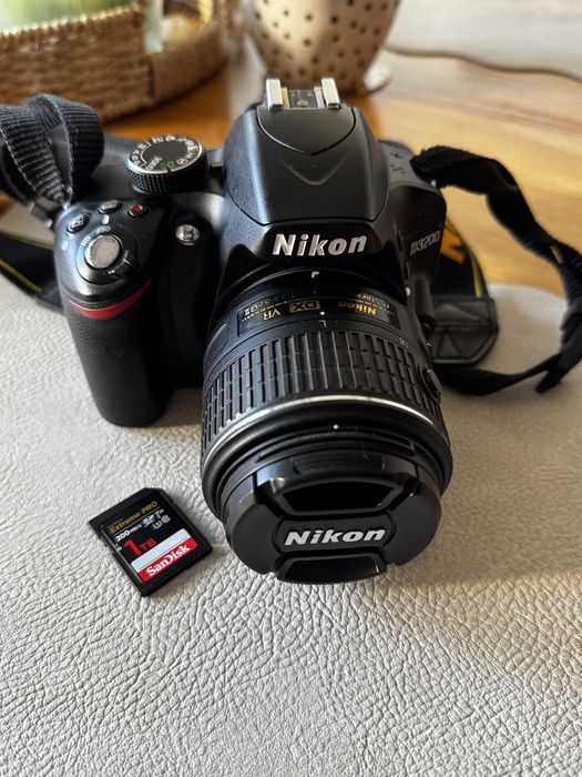 Nikon D3200 + 18–55mm VR + 1TB карта