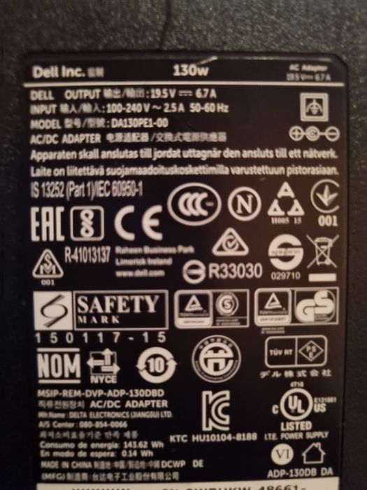 Incarcator Dell 19.5v 3.34a 19.5v 4.62a 19.5v 6.7 19.5v 9.23a
