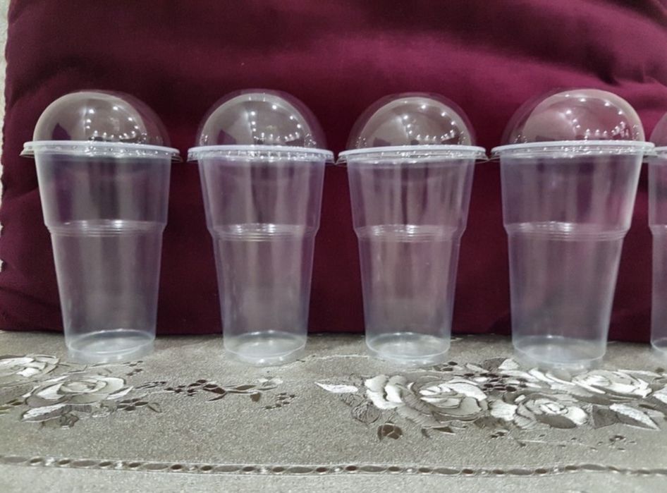 Одноразовая посуда стакань для сладких вата