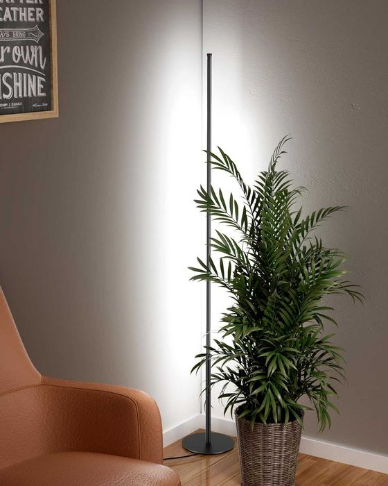 Lampadar STICK podea LED, 3000K, dimmabil, Silver ,REDUS de la 400RON