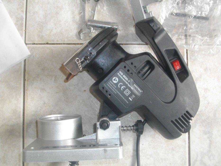 220W/130W-ф100mm Профи Ел. Машина за заточване вериги ATIKA/ Top Craft