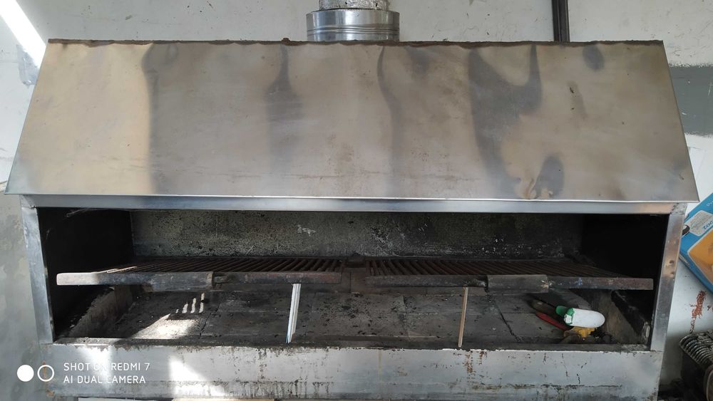 скара дървени въглища