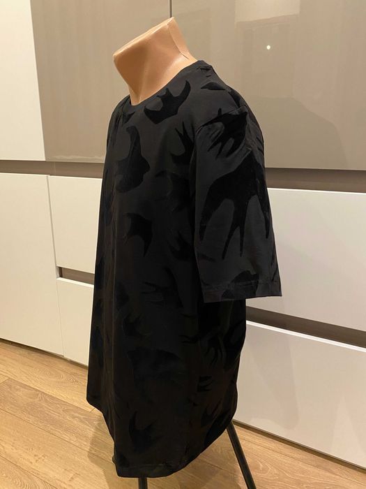 Оригинална тениска Alexander Mcqueеn, черна, размери: S и M