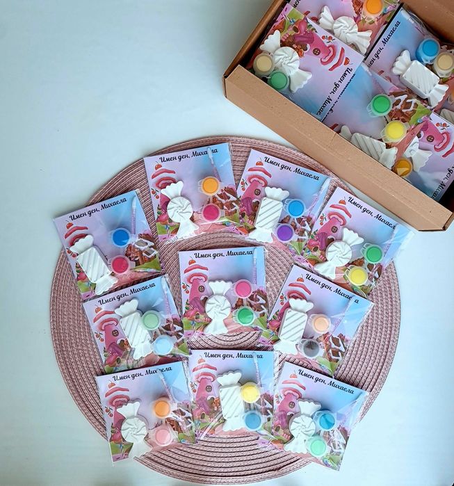 Комплекти за оцветяване-почерпка за детска градина,подаръци за гости