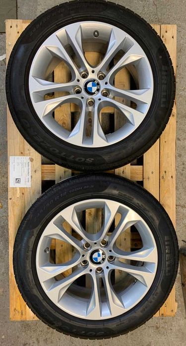 Jante aliaj R18  BMW X4 F26, X3 F25 anvelope iarna 245/ 50 R18 Pirelli