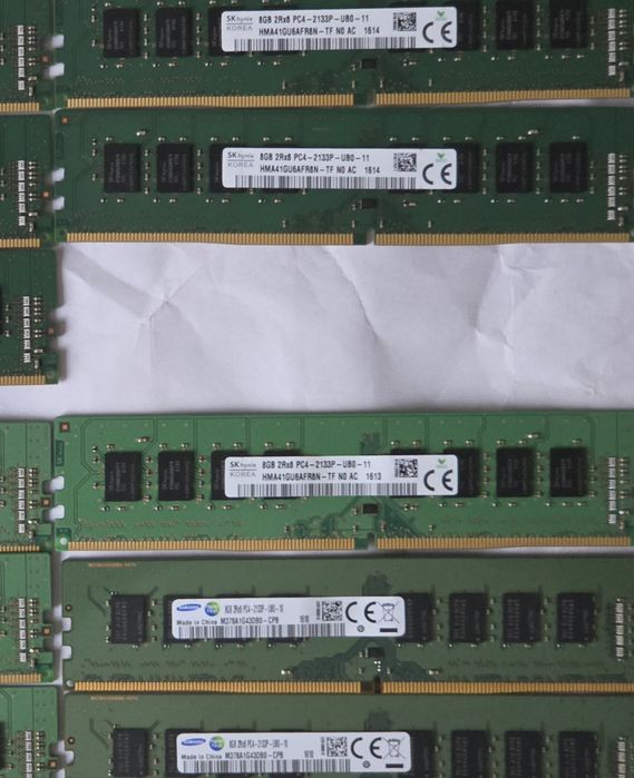 ОЗУ RAM 8gb 2133 x11