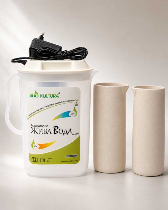 Кана за алкална жива вода Bio Kultura AV-4000 и резервен каолинов съд
