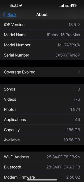 iPhone 15 Pro Max Blue Titanium