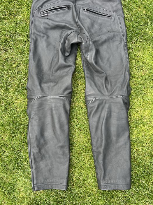 Pantaloni moto piele naturala marimea L