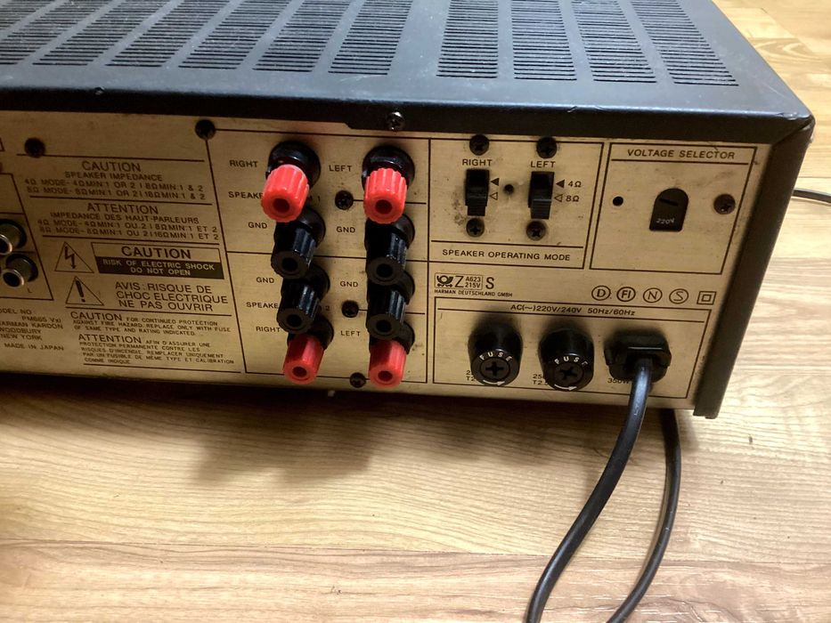 Интегральный усилитель, Harman Kardon PM 665 Vxi, нужно обслуживание
