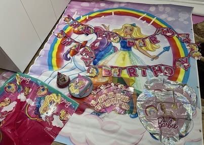 Banner 1,90 x 1,60 tematica Barbie