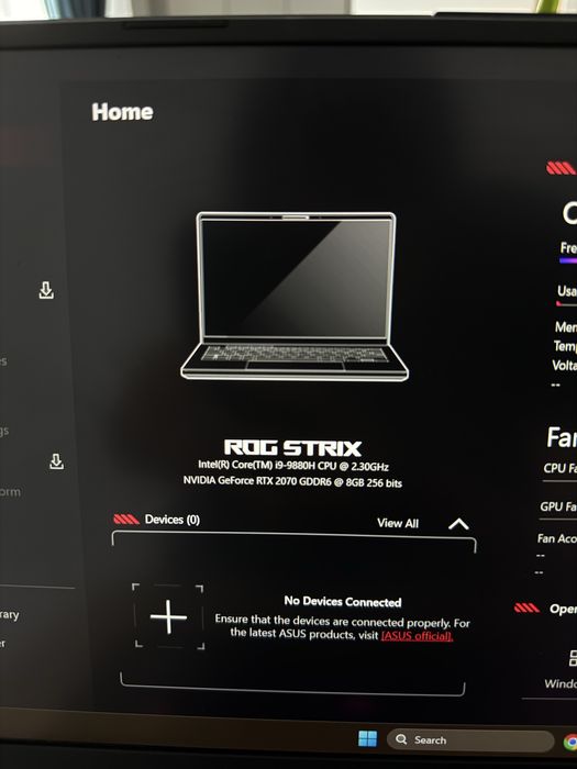 Laptop ASUS Rog Strix Scar III