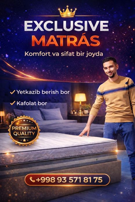 Matras |toshken /matras (topper)