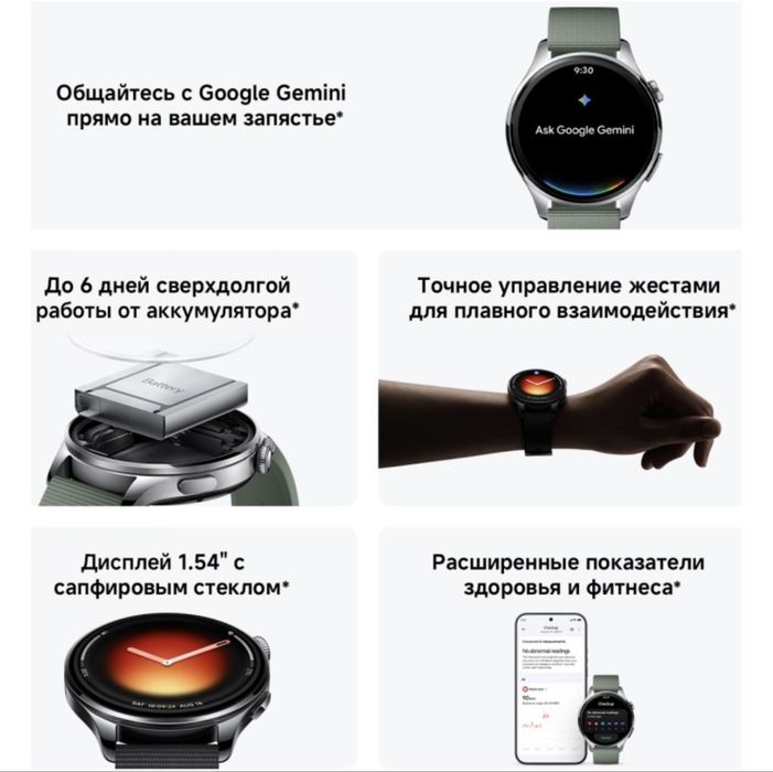 Часы Xiaomi Watch 5 новые