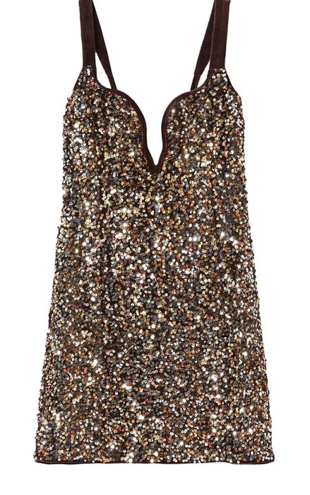 Блестяща рокля Bershka