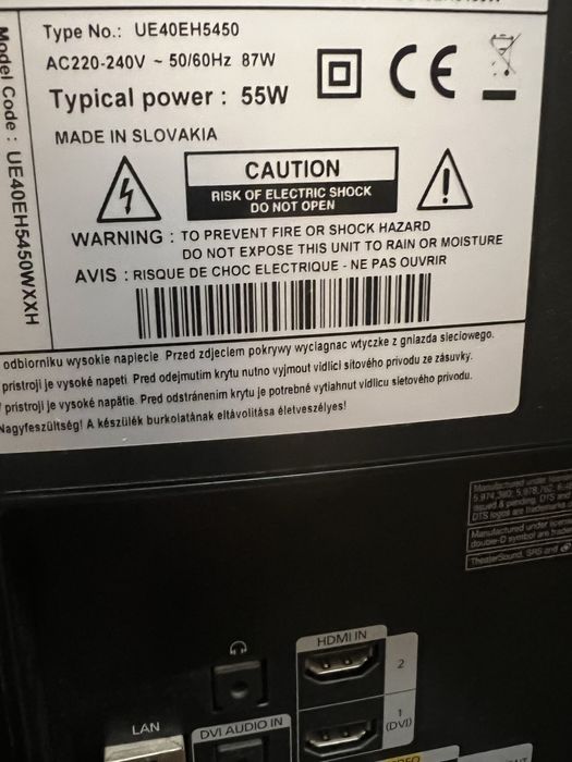 Телевизор Samsung 40