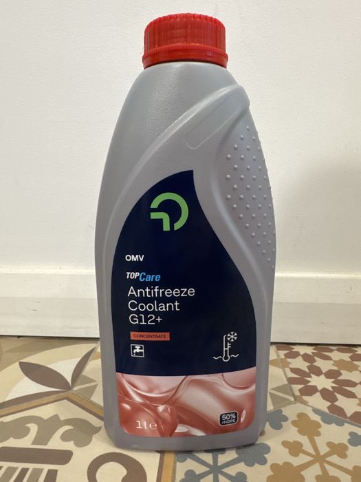Lichid de răcire G12+ OMV TopCare – 1L, Concentrat