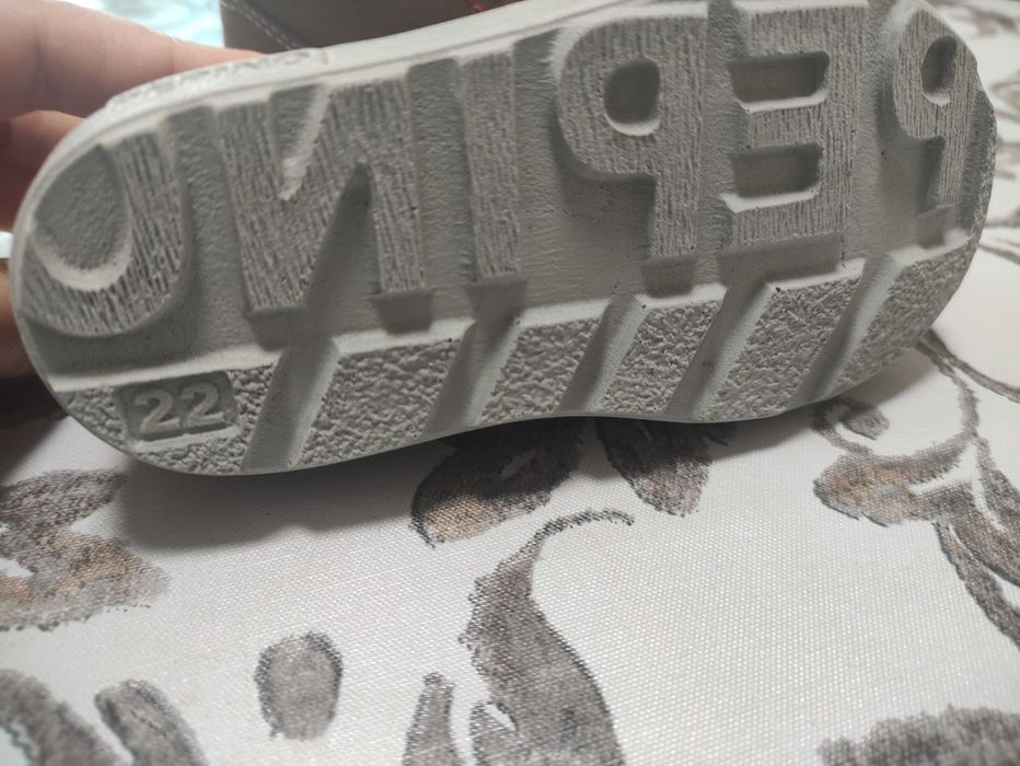 детски боти Пипино, Pepino 22 размер, естествена кожа