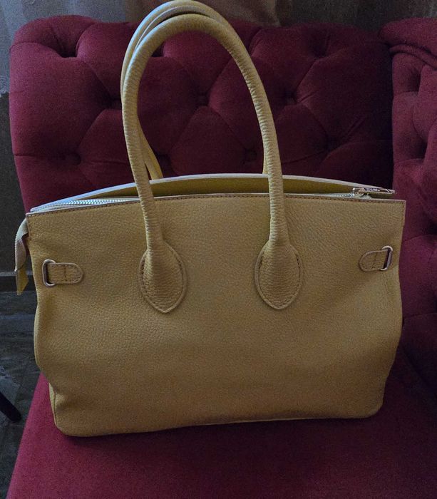 Италианска чанта Ръчно изработена Естествена кожа. Tuscany leather.