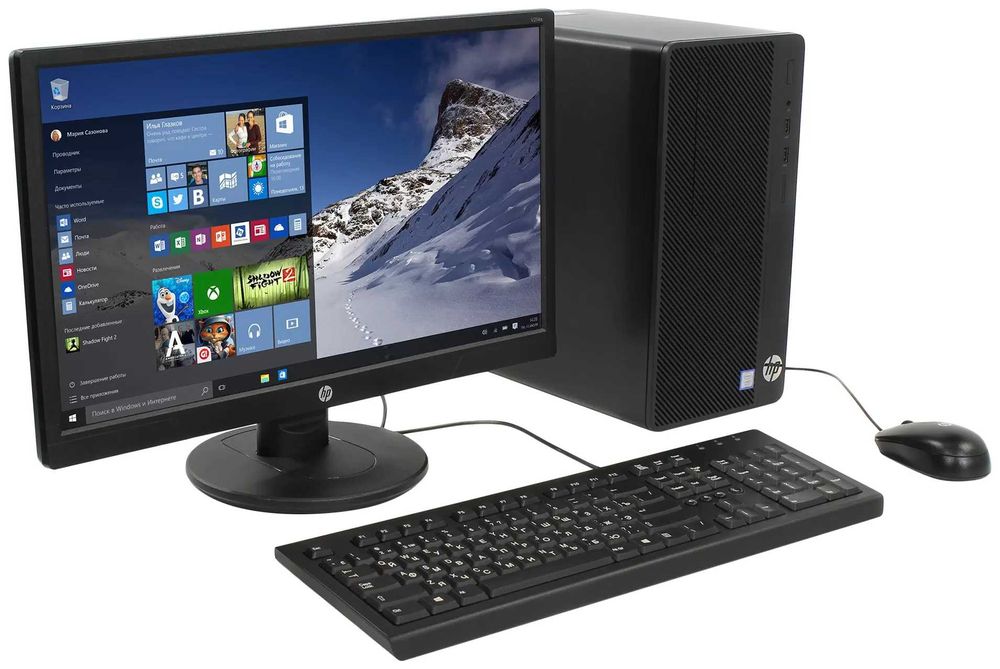 Офисные ПК и мониторы б/у, рабочие, недорого!