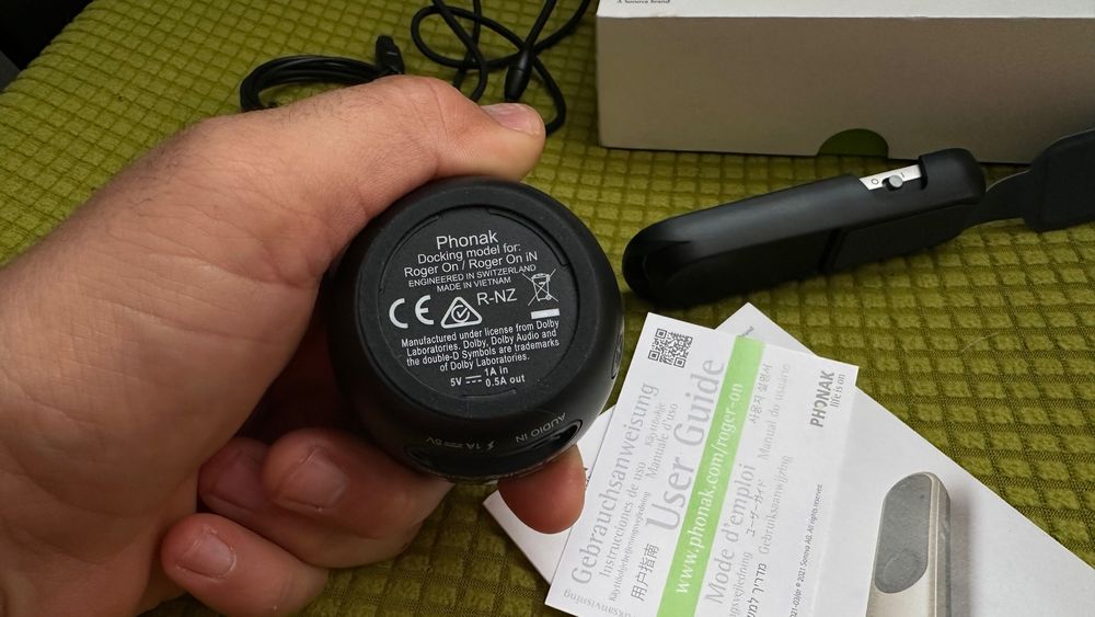 PHONAK ROGER ON 3  - Accesoriu wireless pentru aparate auditive pret 1000 lei FIX OFERTA