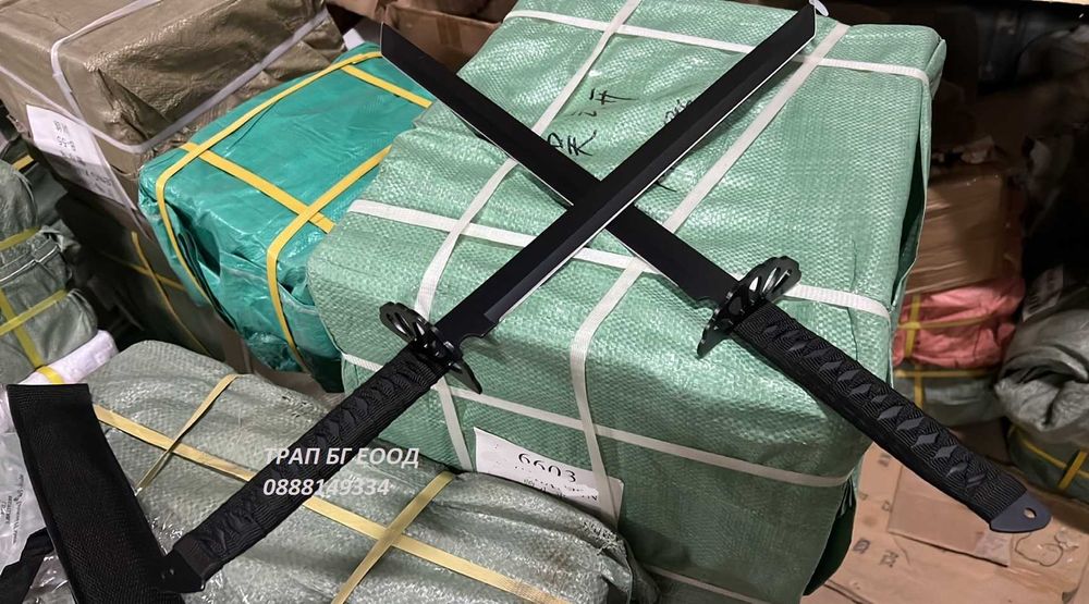 Катана Twin Swords Мечове Близнаци Танто Меч Нинджа SW-47