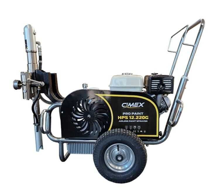 Машина шпакловане и боядисване CIMEX HPS 12.220G
