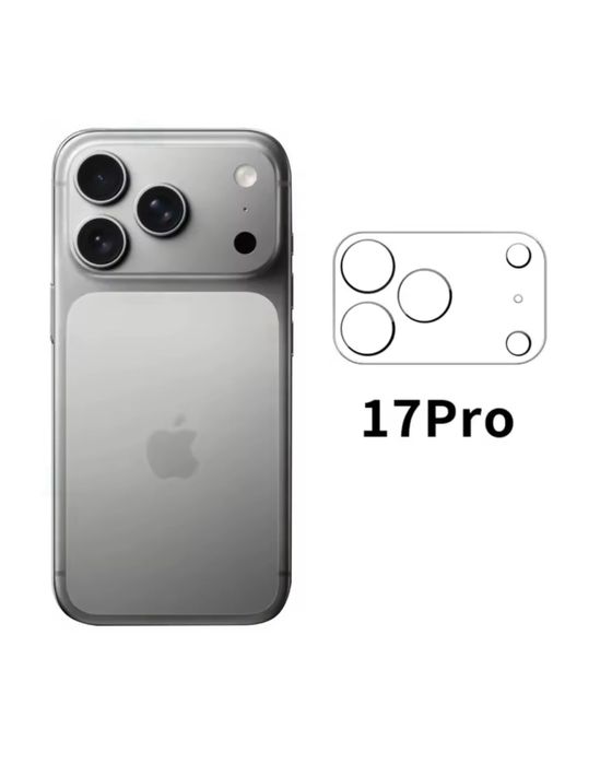 Iphone 17 17 AIR 17 PRO 17 PRO MAX - Folie Camera Full Transparenta