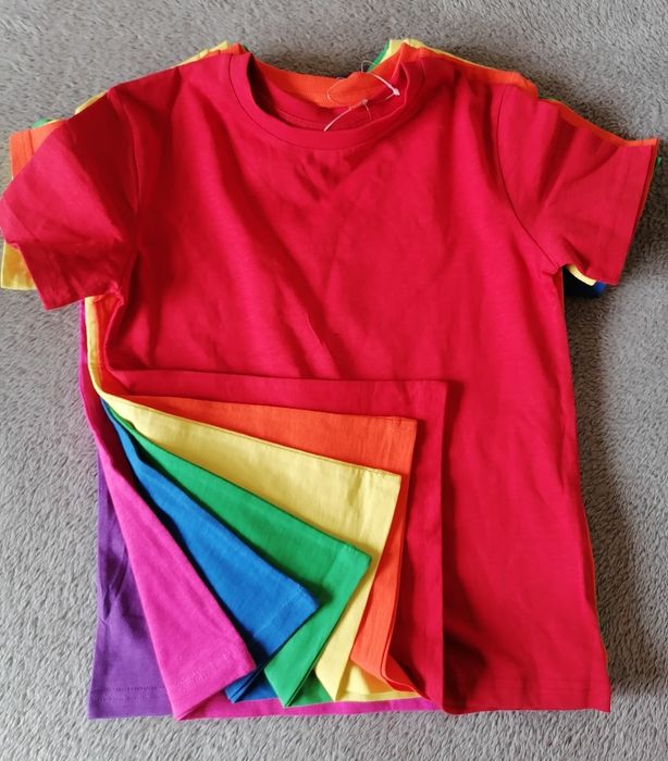 Комплект едноцветни тениски Next