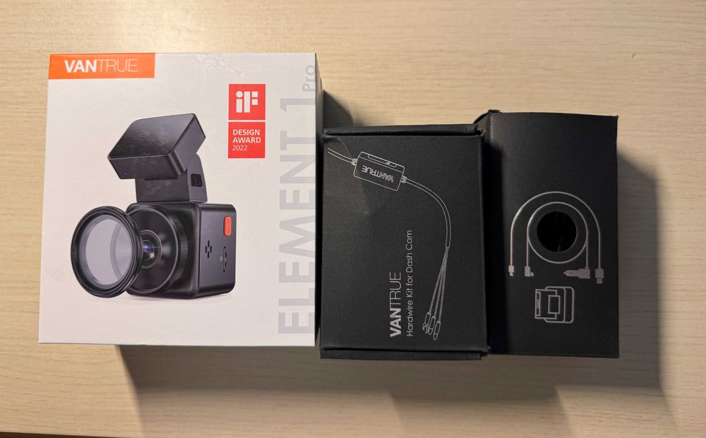 Vantrue E1 Pro 4K мини видеорегистратор за автомобили