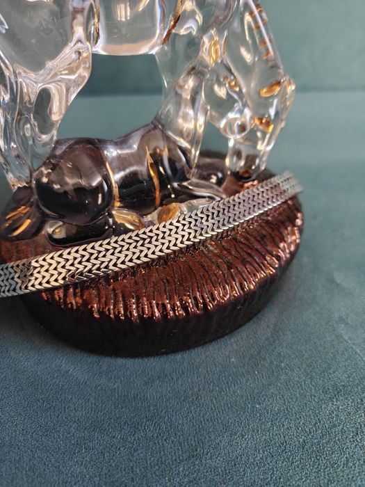 Браслет серебряный.