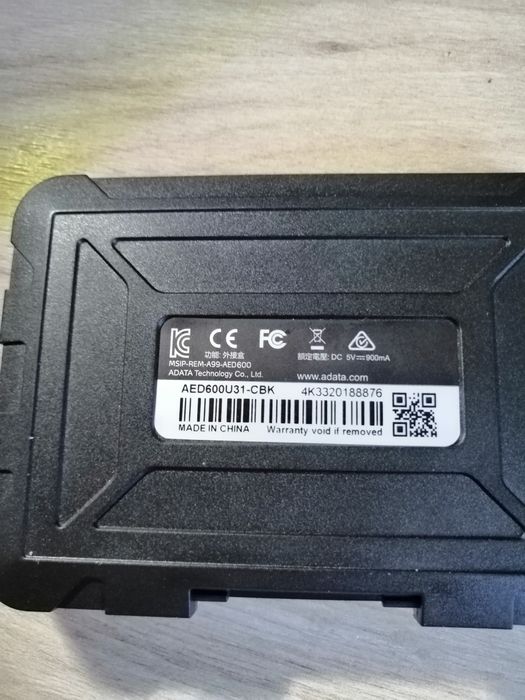 Pachet Hdd Seagate 1 TB +Rack ecter ADATA