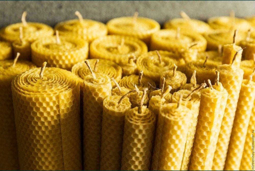 Вощина, листы  для свечей