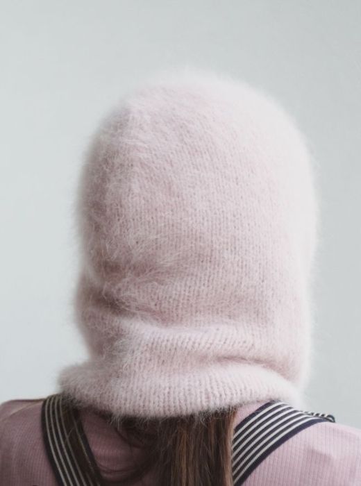 Шапка-Капор ангора