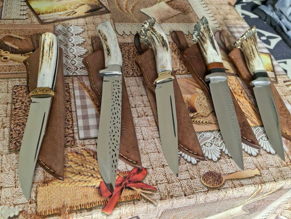 Ръчно ковани ножове стомана 440ц