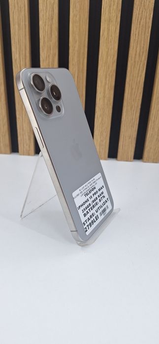 IPhone 15 Pro Max 256Gb 87%Baterie Garantie/Factura #55537