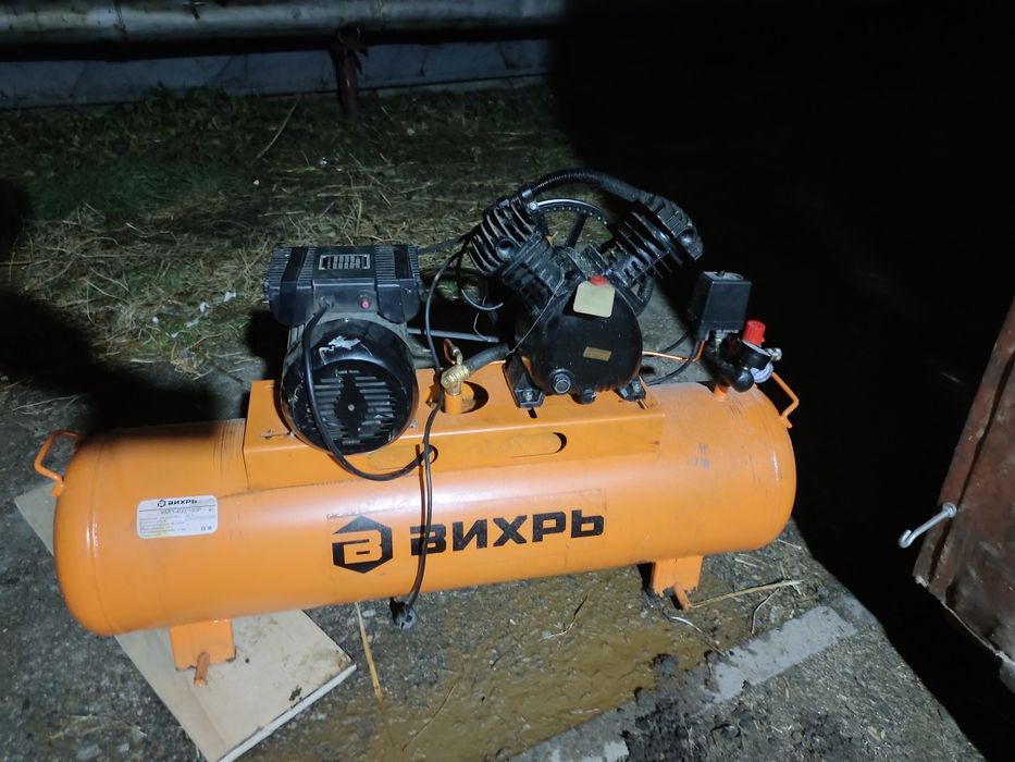 Компрессор Вихрь 100л, 10 бар