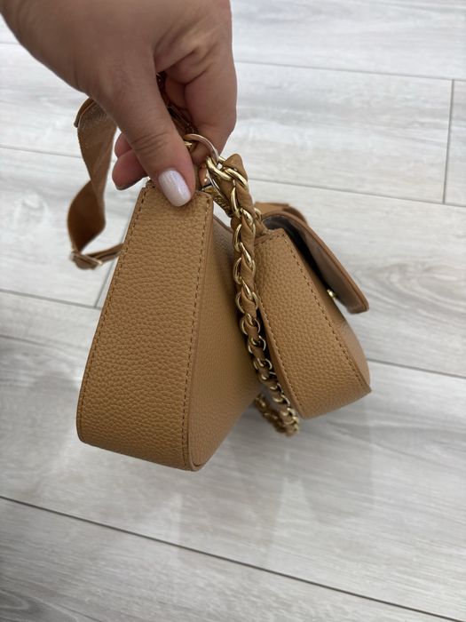 Mexx дамска чанта цвят карамел