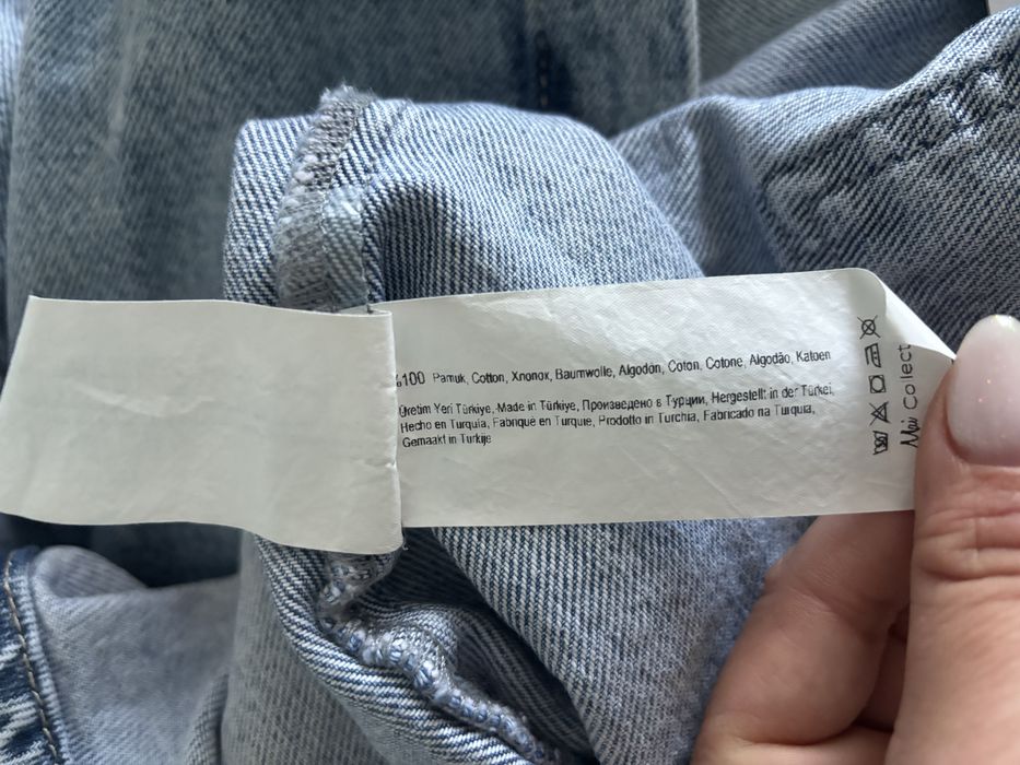 Geacă lungă blugi – Mai Collection – 100% bumbac