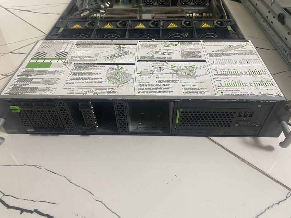 Сервера Fujitsu PRIMERGY RX300 S4 и S6
