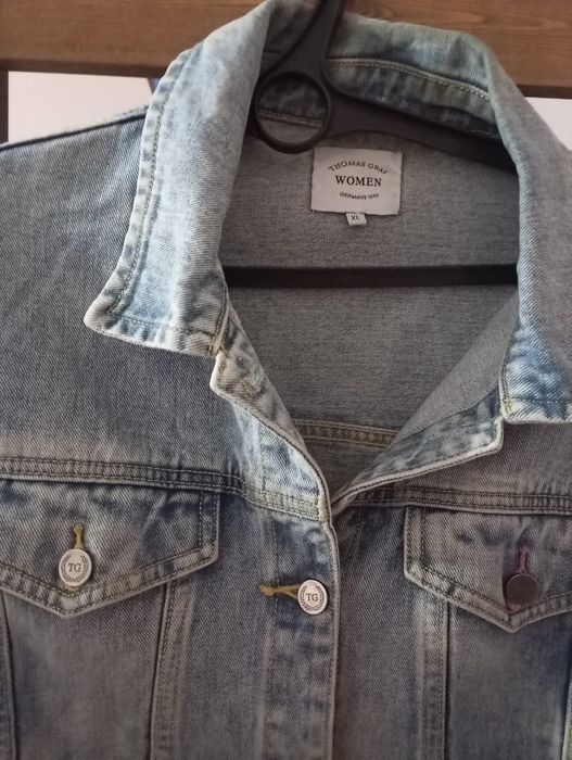 Пиджак джинсовый размер 52