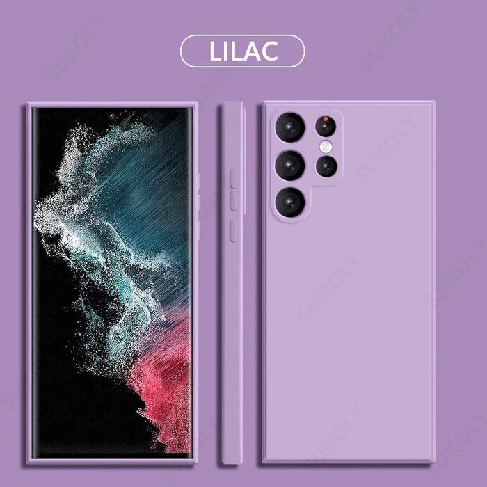 Husa Luxury Samsung S22/S23/S24/S25 Plus Ultra Soft Silicon Interior