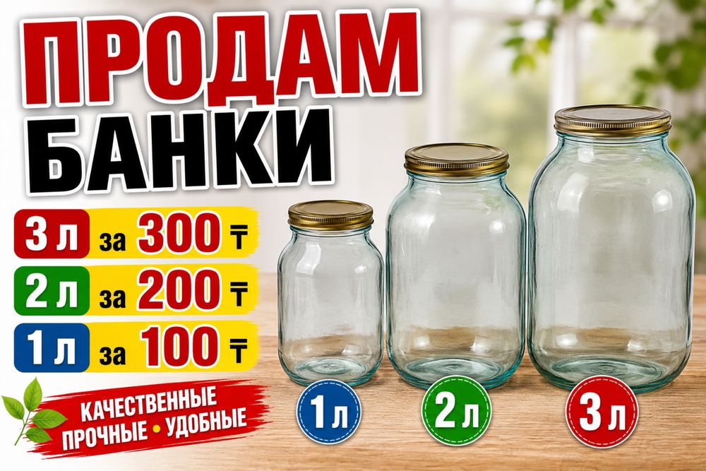 Продам банки для закрутки