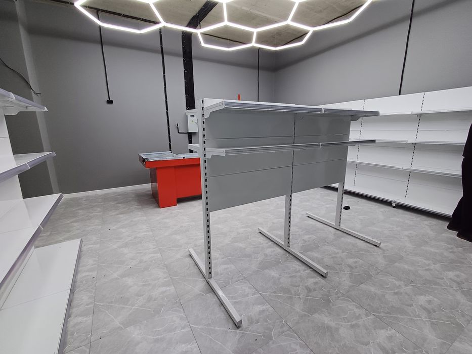 Кассовый боксы стеллаж полки