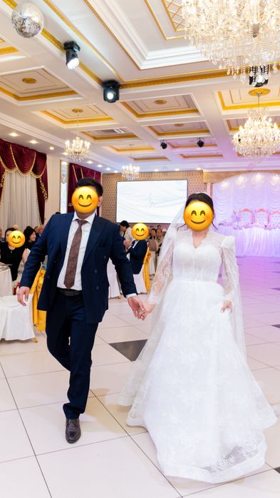 Шикарное свадебное платье