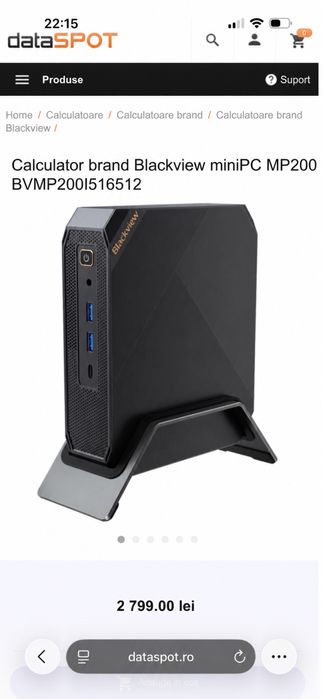Mini PC i5 12450H 16GB SSD 512GB Blackview