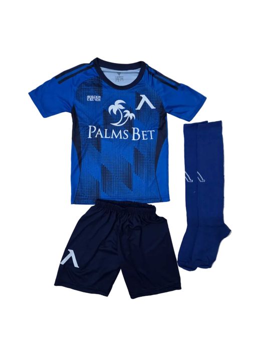 Винисиус Черен Резервен екип Реал мадрид Футболен детски Екип с Чорапи Black