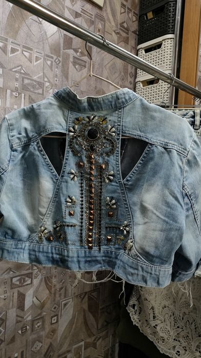 Джинсовое болеро продаю