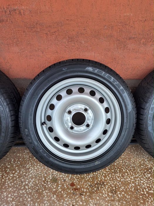 Set 4 jante tabla 13” 4x100 ET36 cu anvelope NOI 165/55R13