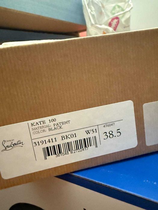 Christian Louboutin stilettos – черни, размер 38.5
